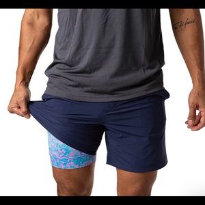 NEW UNOPENED CHUBBIES ATHL SHORTS W/ LINER XL 5.5”